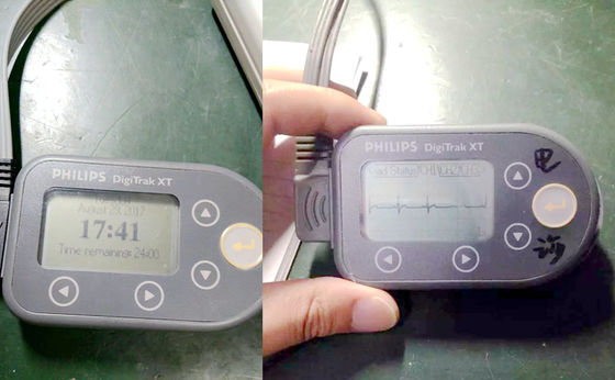 Usado PHILIP Digitrak XT Holter Recorder 24 horas dinâmico para médico