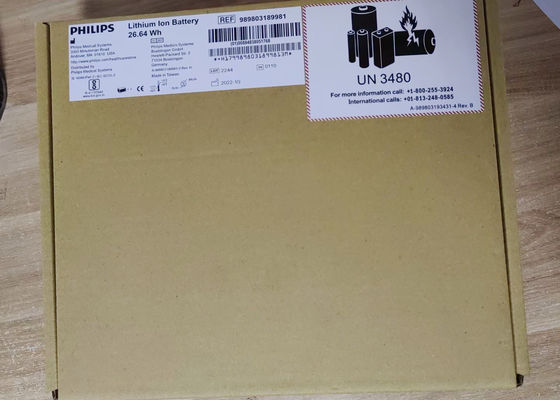 Bateria original do monitor do paciente 989803189981 para Philip Efficia CM10 CM20