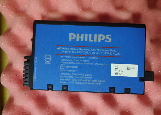Bateria original do monitor do paciente 989803189981 para Philip Efficia CM10 CM20