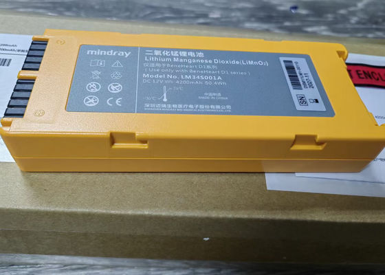 Baterias de equipamento médico Li-MnO2 12V 4200mAh 115-026737-00 LM34S001A