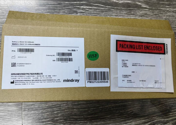 Baterias de equipamento médico Li-MnO2 12V 4200mAh 115-026737-00 LM34S001A