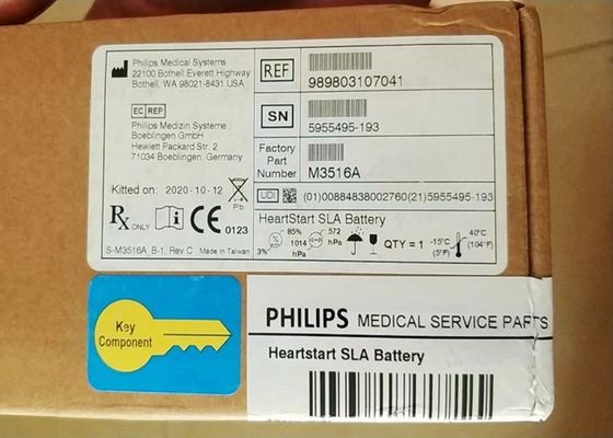 Bateria de Ácido de Chumbo 989803107041 para PHILIP M3516A Heartstart XL