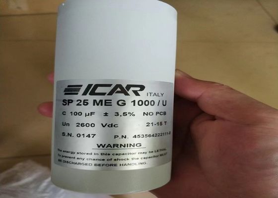 Componentes do desfibrilador de flip Capacidade elétrica SP 25 MEG 1000 453564222111-B