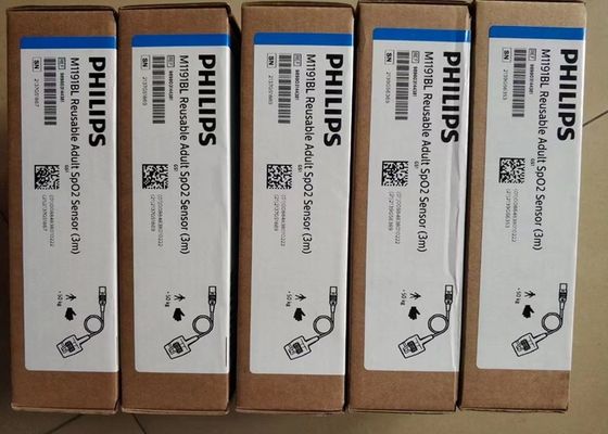 3m Comprimento Acessórios do monitor do paciente Sensor adulto Spo2 M1191BL Reutilizável
