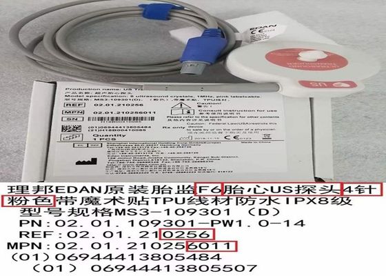 IPx8 Transdutor de ultra-som impermeável 8 Cristais de ultra-som 1MHz