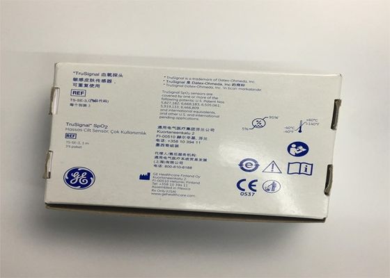 3 Pcs em uma caixa TruSignal SpO2 Sensor de pele sensível 9 pinos / reutilizável
