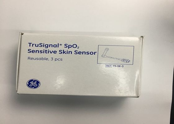 3 Pcs em uma caixa TruSignal SpO2 Sensor de pele sensível 9 pinos / reutilizável