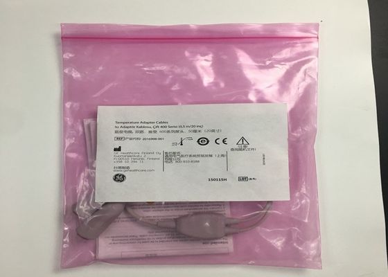 GE Proba de temperatura reutilizável ASSY Care DUAL Temp 0.5M REF 2016008-001