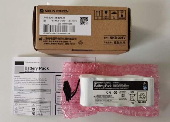 2800mAh Bateria recarregável Ni Mh, 12v Nkb 301v Nihon Kohden