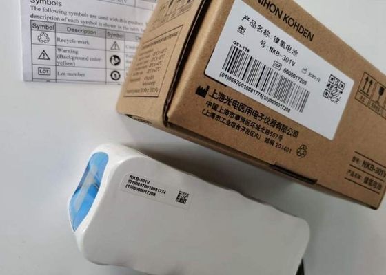 2800mAh Bateria recarregável Ni Mh, 12v Nkb 301v Nihon Kohden