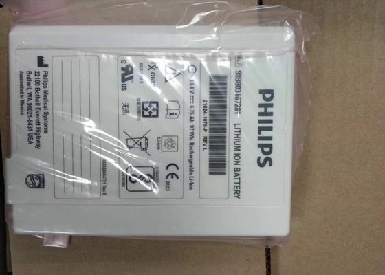 Bateria de íon de lítio recarregável 14.4V 6.75Ah 97Wh do desfibrilador XL+861290 PHLIP