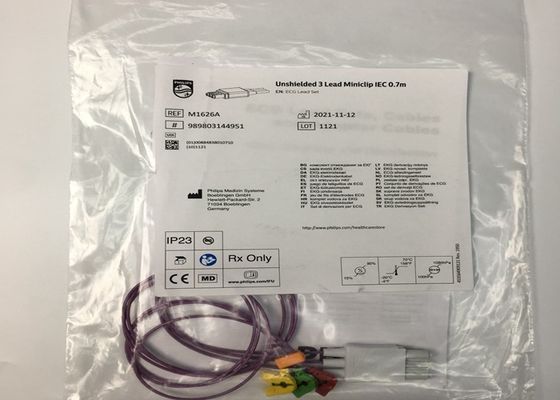 M1626A Interlivue Reutilizáveis ECG Set de Chumbo Cabos Para Hospitais Clínicas
