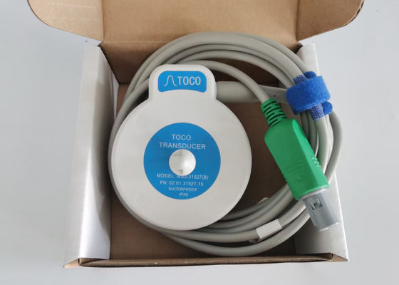 MS3-31527 Toco Transducer Probe 6 Agulha Single Slot Blue Ribbon Velcro 2,5m comprimento