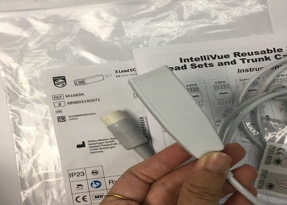 M1669A Cable de ECG aAMI/IEC de chumbo de 3 litros reutilizável