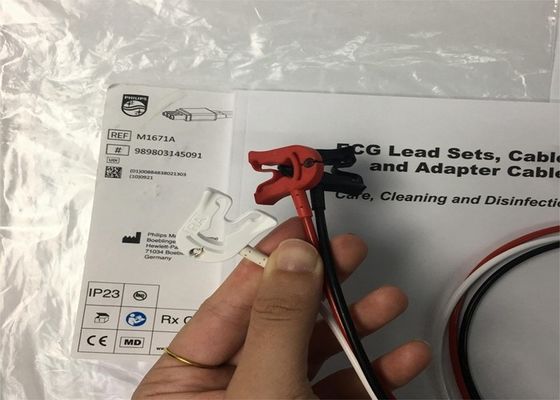AMMI ICU ECG Lead Set Cabos M1671A Material TPU Para Monitorização de ECG
