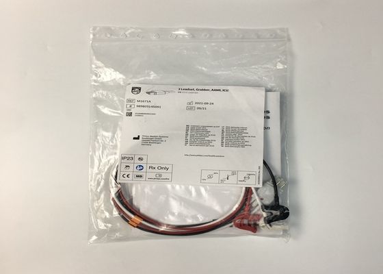 AMMI ICU ECG Lead Set Cabos M1671A Material TPU Para Monitorização de ECG