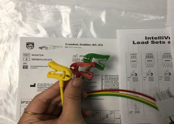 TPU ECG Peças de substituição Cabos, ECG Lead Set 989803145101
