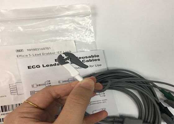 PHLIP Efficia Reutilizável 5 Cable de Chumbo ECG IEC Limb For Adults