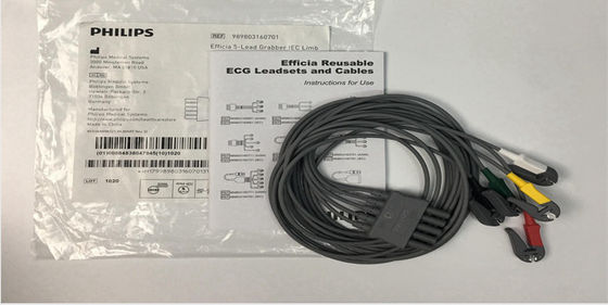 PHLIP Efficia Reutilizável 5 Cable de Chumbo ECG IEC Limb For Adults