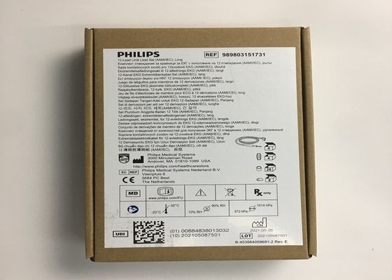 PHLIP ECG Peças de substituição, AMMI IEC 12 Lead ECG Limb Leads 1.4M 989803151731