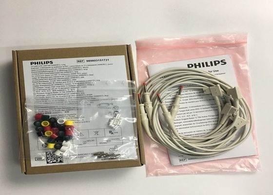 PHLIP ECG Peças de substituição, AMMI IEC 12 Lead ECG Limb Leads 1.4M 989803151731