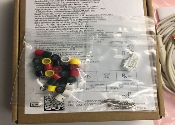 PHLIP ECG Peças de substituição, AMMI IEC 12 Lead ECG Limb Leads 1.4M 989803151731