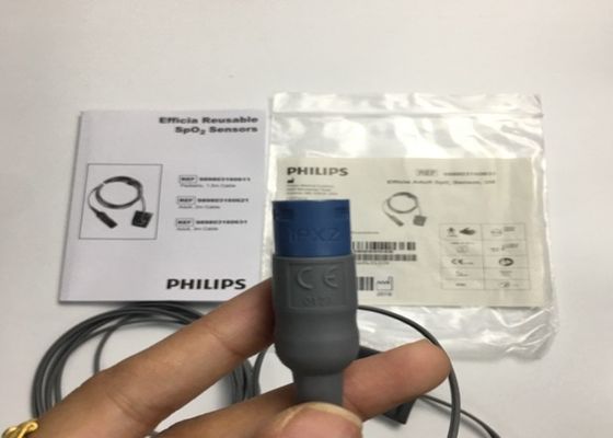 Phlip Efficia Sensor de SpO2 reutilizável D cabeça 8 pinos 3M 989803160631