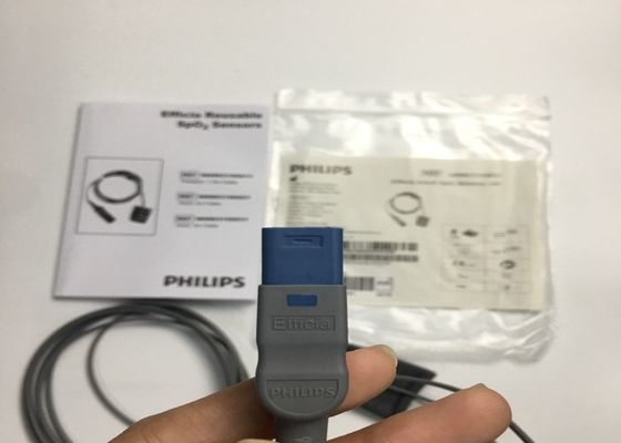 Phlip Efficia Sensor de SpO2 reutilizável D cabeça 8 pinos 3M 989803160631
