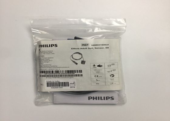 Phlip Efficia Sensor de SpO2 reutilizável D cabeça 8 pinos 3M 989803160631