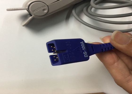 DS100A Sensor  Reutilizável para Adultos Spo2 9 pinos Para dispositivos médicos