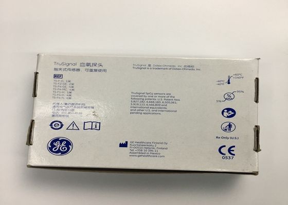 Peças sobressalentes de equipamento médico reutilizáveis, Trusignal Spo2 Finger Sensor Round Shape 1M