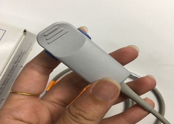 Peças sobressalentes de equipamento médico reutilizáveis, Trusignal Spo2 Finger Sensor Round Shape 1M
