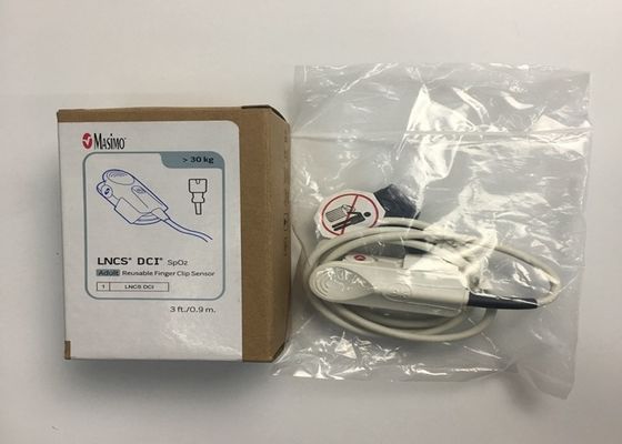 SpO2 Masimo Sensor reutilizável de clips para dedos 0,9M 3FT 9 PINS REF 1863