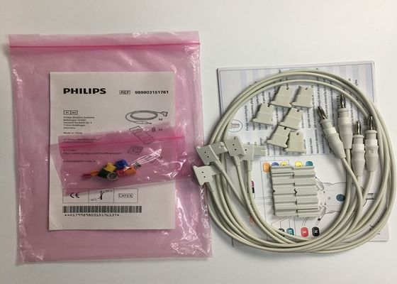 989803151761 Dispositivos médicos Consumíveis 4 Lideras Para TC50 Phlip Monitor do Paciente