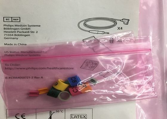 989803151761 Dispositivos médicos Consumíveis 4 Lideras Para TC50 Phlip Monitor do Paciente