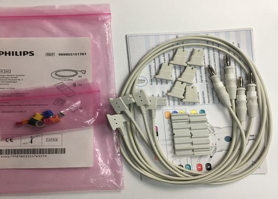 989803151761 Dispositivos médicos Consumíveis 4 Lideras Para TC50 Phlip Monitor do Paciente