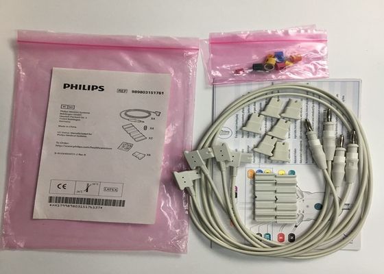 989803151761 Dispositivos médicos Consumíveis 4 Lideras Para TC50 Phlip Monitor do Paciente