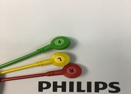 M1674A ECG Lead Set Cable 3 Lead IEC ICU 1M para equipamento médico