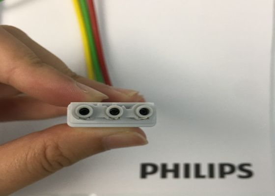 M1674A ECG Lead Set Cable 3 Lead IEC ICU 1M para equipamento médico