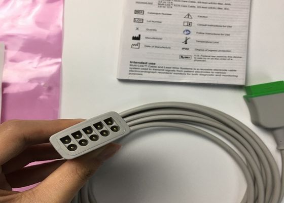 GE Adultos Multi-Link ECG Cable 3 Lead 5 Lead 3.6M 12ft 2017003-001
