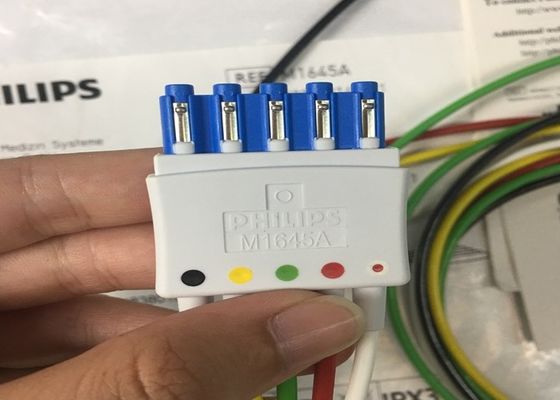M1645A IntelliVue Equipamento Médico Peças sobressalentes Cabos 5 Leadset