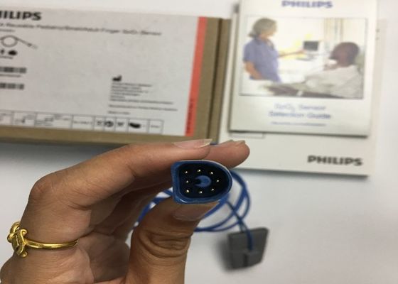 M1192A Sensor SpO2 de dedos pequenos reutilizável para pediatria em adultos
