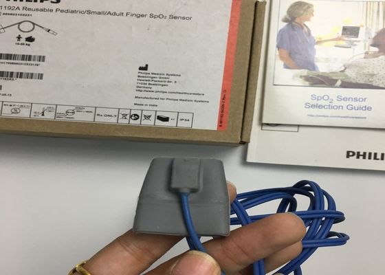 M1192A Sensor SpO2 de dedos pequenos reutilizável para pediatria em adultos