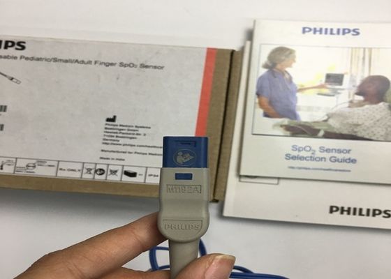 M1192A Sensor SpO2 de dedos pequenos reutilizável para pediatria em adultos