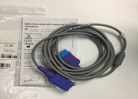 Interface SpO2 Equipamento médico Peças sobressalentes Cabo 3M 10ft 2021406-001