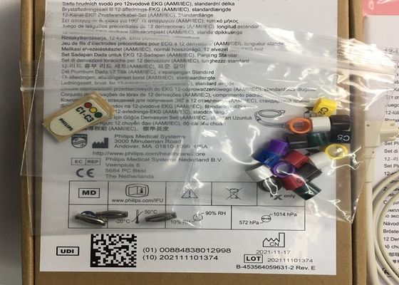 0.75M Consumíveis de Dispositivos Médicos 12 Set de Chumbo 989803151671 Para Phlip TC30 Original