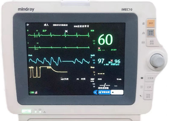 2a mão Mindray IMEC 10 Monitor do Paciente para clínica hospitalar
