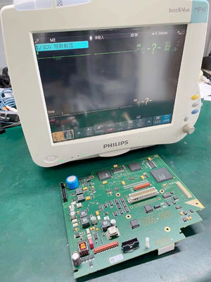 Philip IntelliVue MP40 MP50 Monitor do paciente Reparação Motherboard Bateria Display Touch Screen teclado