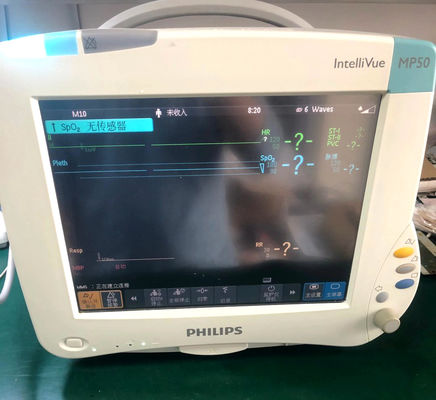 Philip IntelliVue MP40 MP50 Monitor do paciente Reparação Motherboard Bateria Display Touch Screen teclado