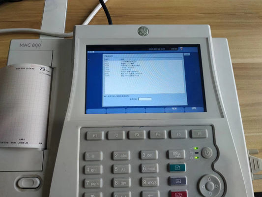 Equipamento de Cardiograma GE MAC800 para reparar peças sobressalentes
